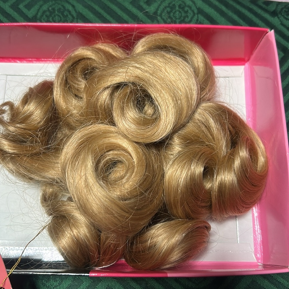 Sunee Ready-to-Wear Human Hair Top Wig/ Extension NIB